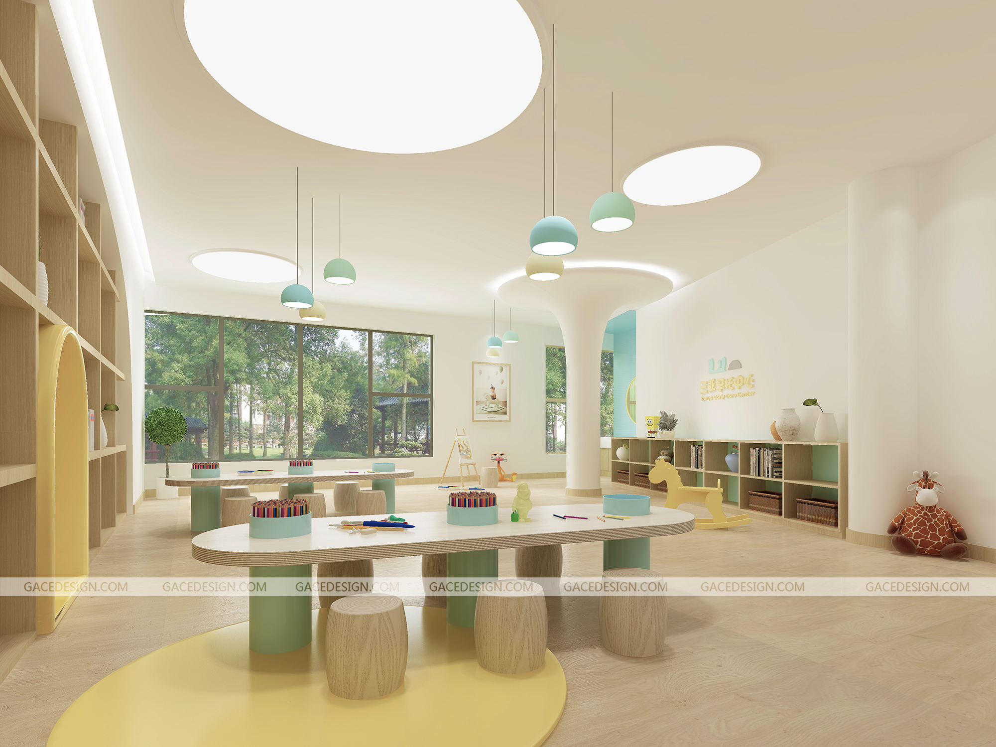 幼兒園室內(nèi)設(shè)計(jì)有哪些技巧？