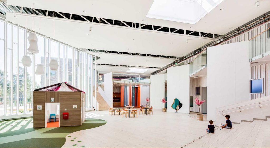 幼兒園室內(nèi)大廳設(shè)計(jì)主要區(qū)域有哪些？