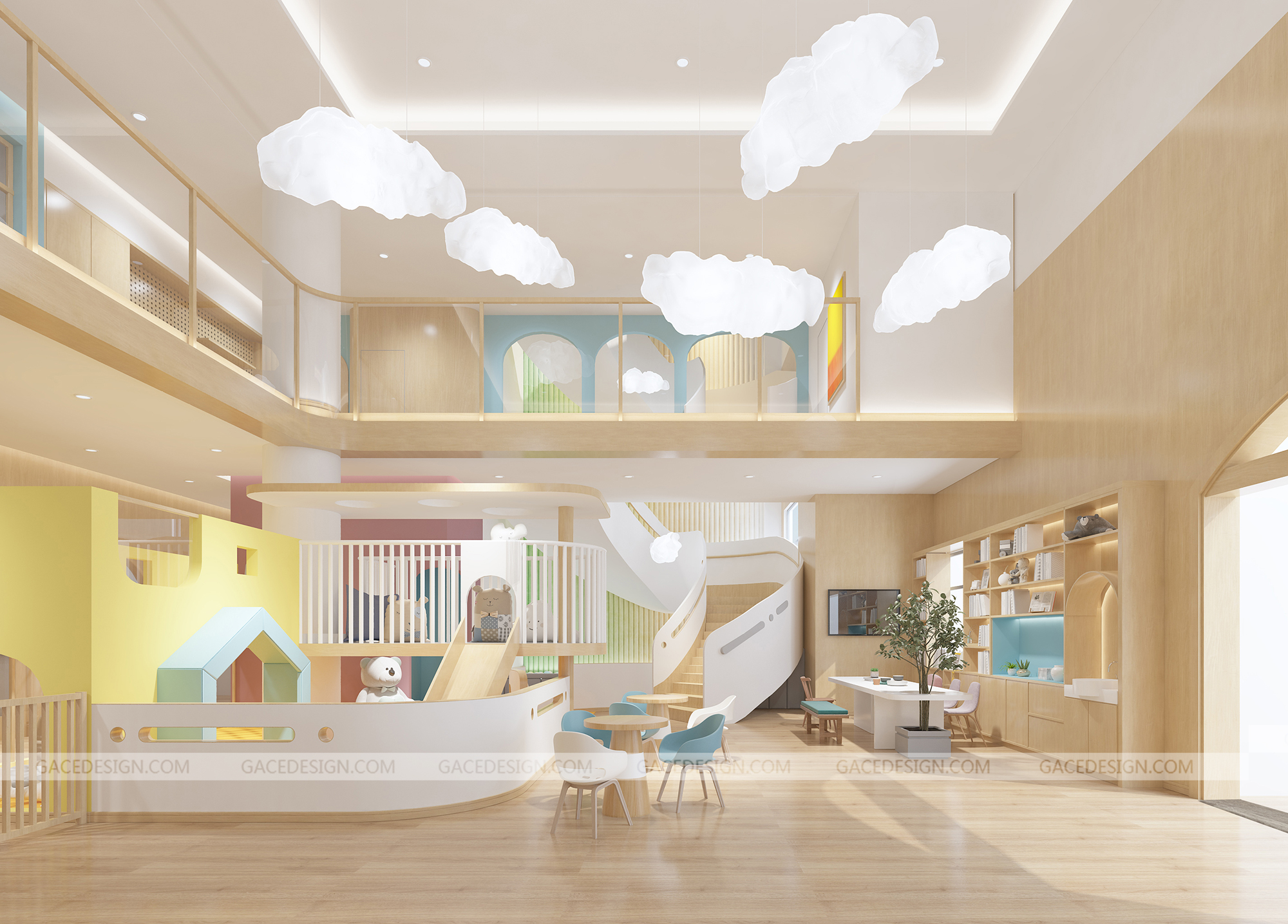 幼兒園吊頂怎么設計才好看？