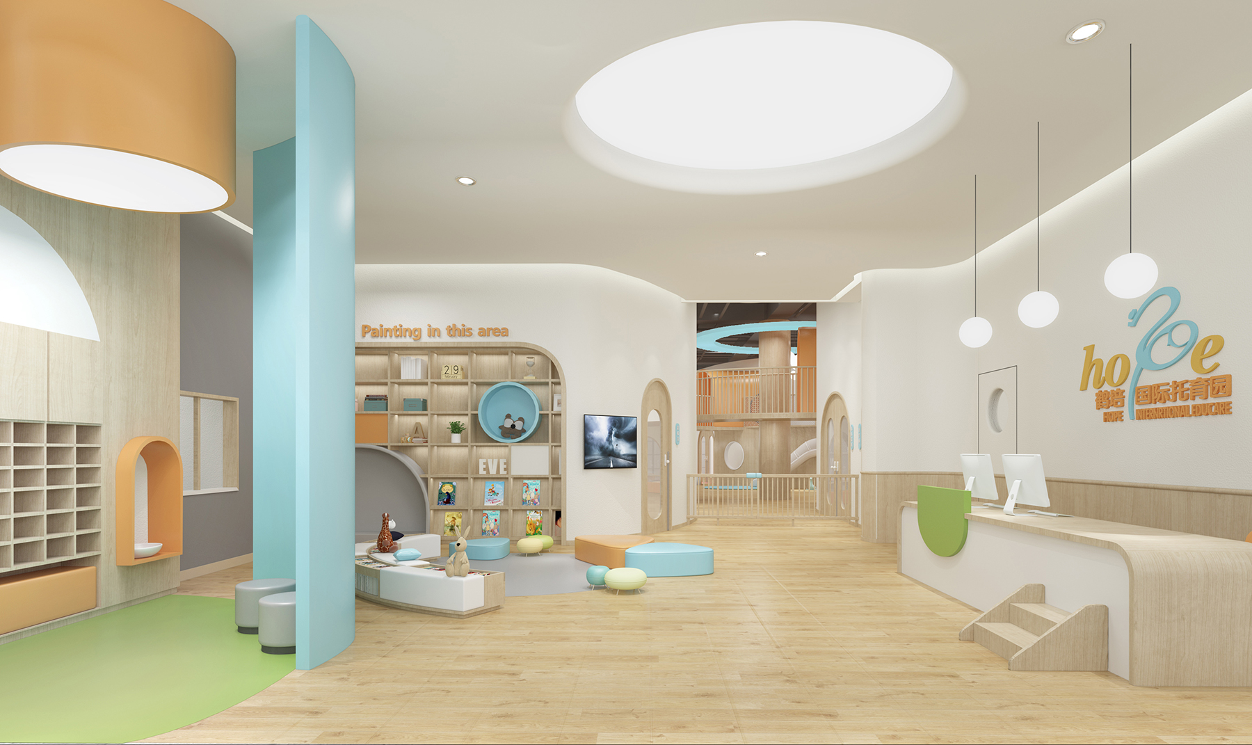 幼兒園設(shè)計(jì)；早教設(shè)計(jì)；日托設(shè)計(jì)